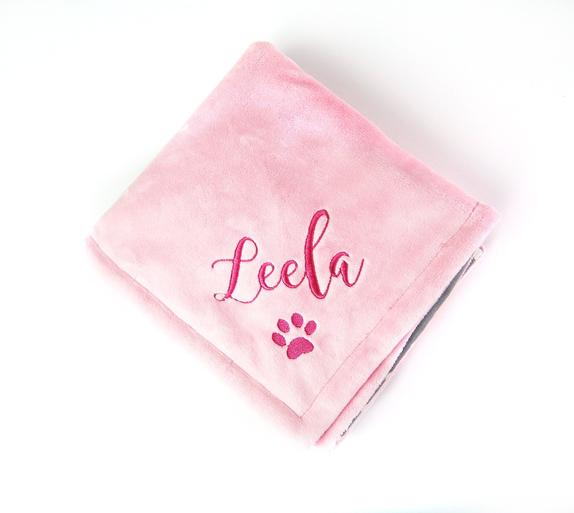 Personalized Dog Blanket New Puppy Gift Etsy