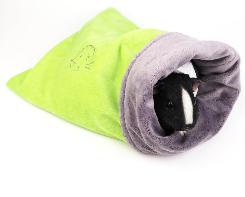 Guinea Pig Hedgehog Cuddle Sack Bed Snuggle Sack Personalized