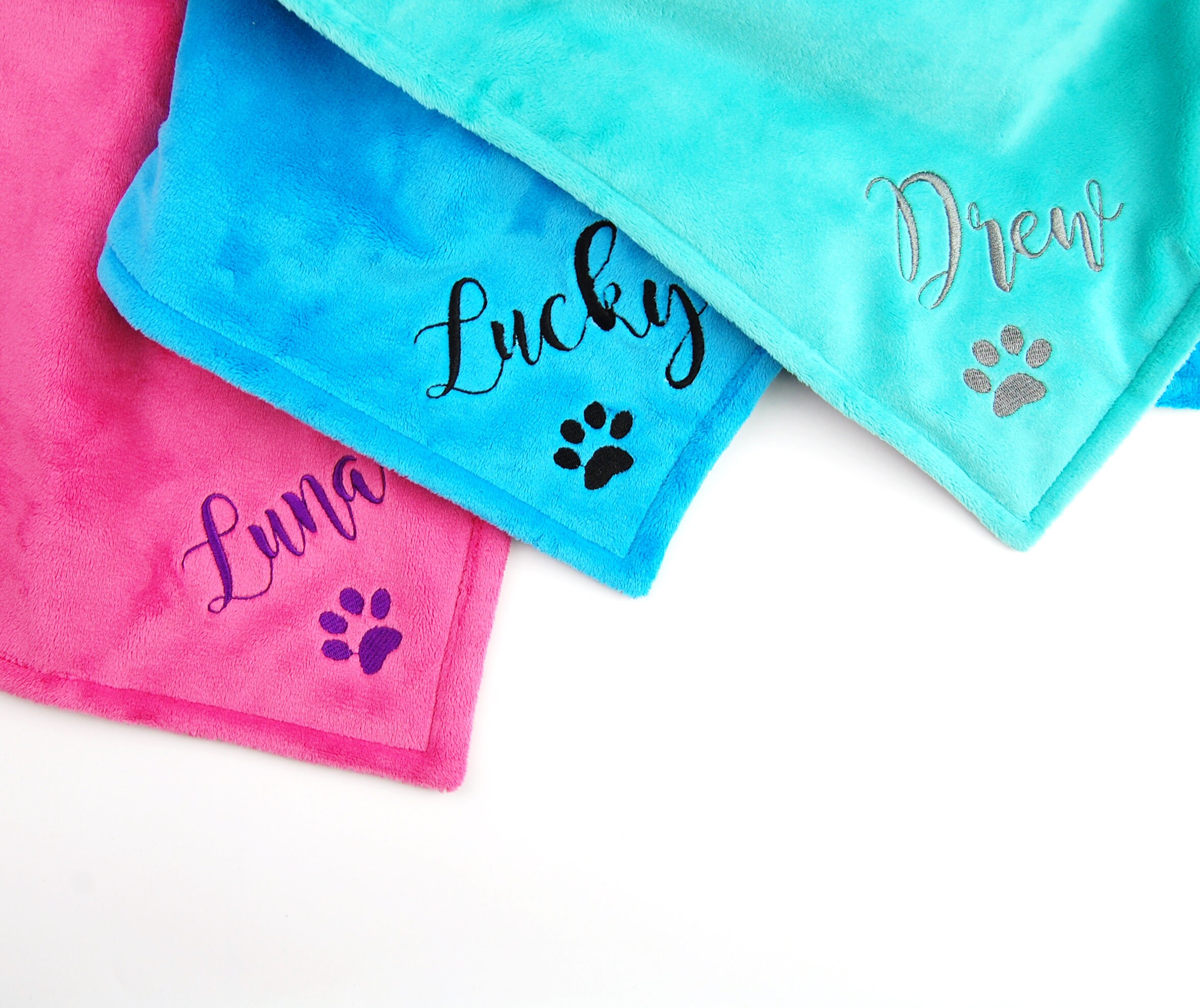 Puppy Blanket Personalized New Puppy Gift Monogram Dog Pet Etsy