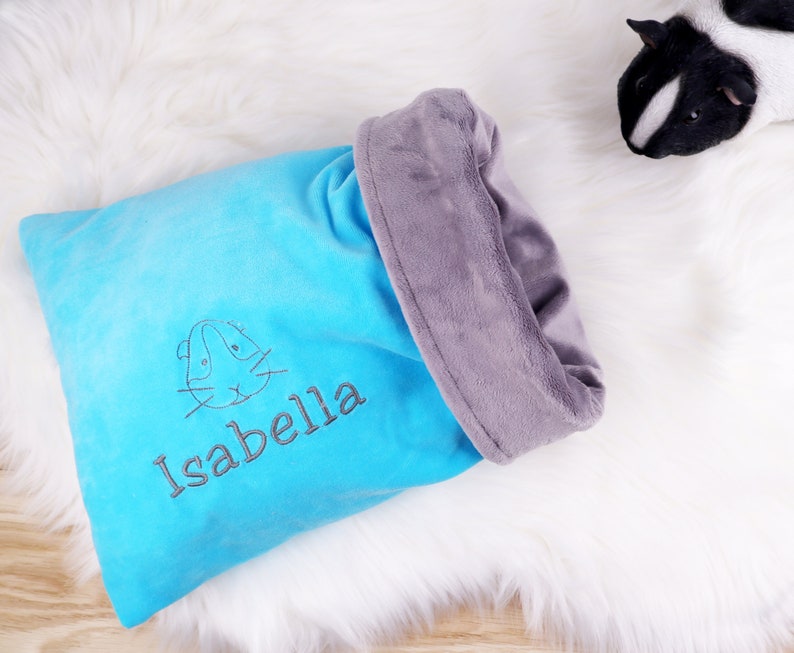 Guinea Pig Hedgehog Cuddle Sack Bed Snuggle Sack Personalized