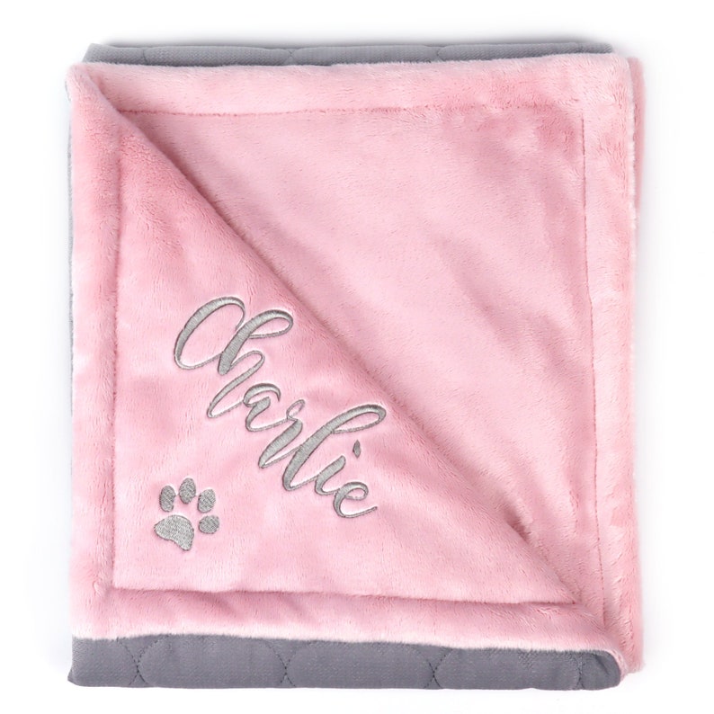 Puppy Blanket Personalized New Puppy Gift Monogram Dog Pet Etsy