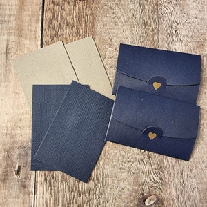 Envelopes mistos - Conjunto de 6 - Junk Journal