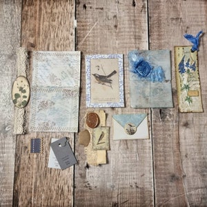 Junk Journal - Bird Ephemera - 10 piece set (M)