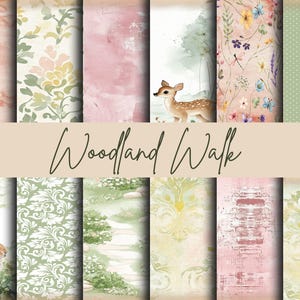 Print & Post Service - Waldspaziergang Junk Journal Kit