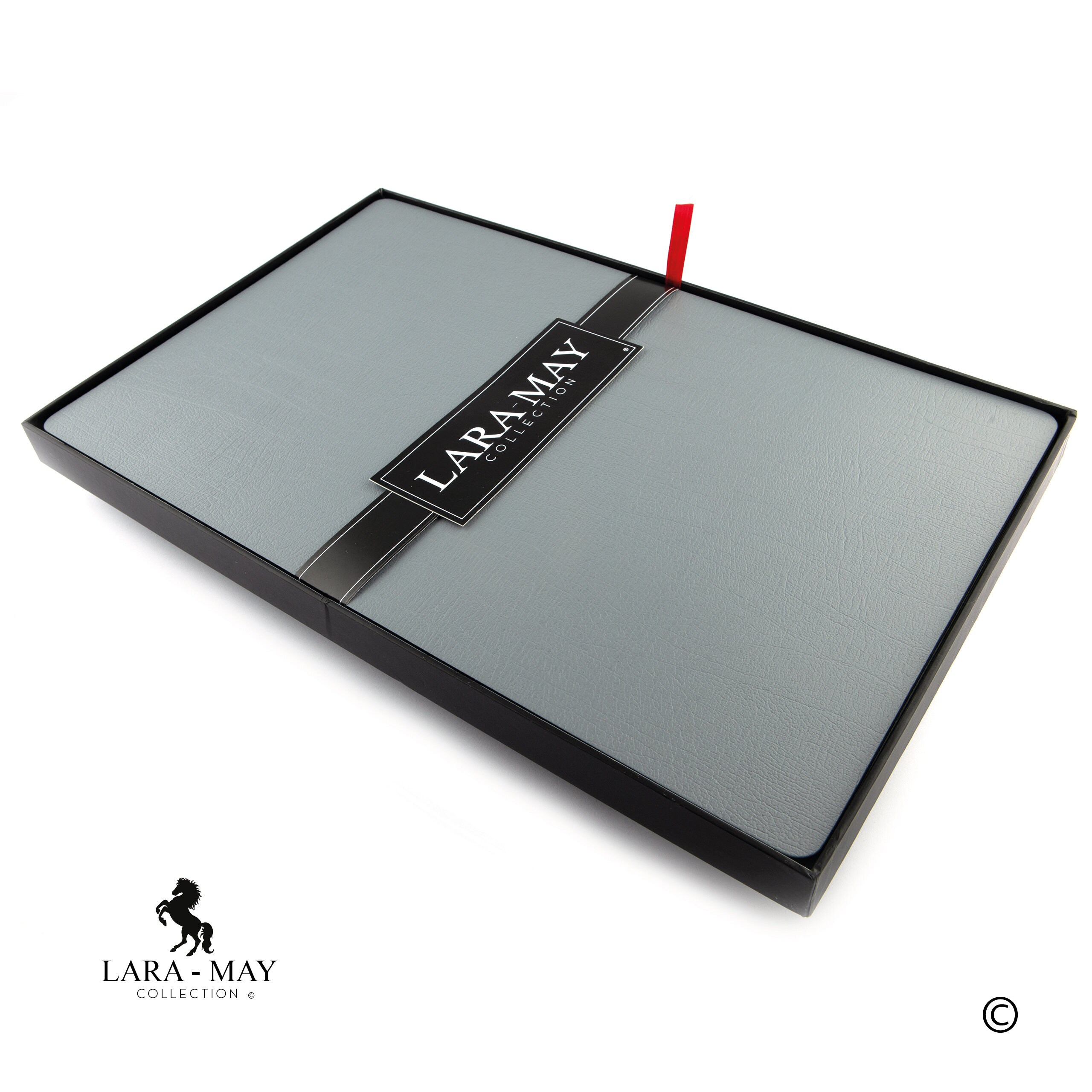 Large Leather Place Mats Sets of 8 Light Grey Table Mats Etsy UK