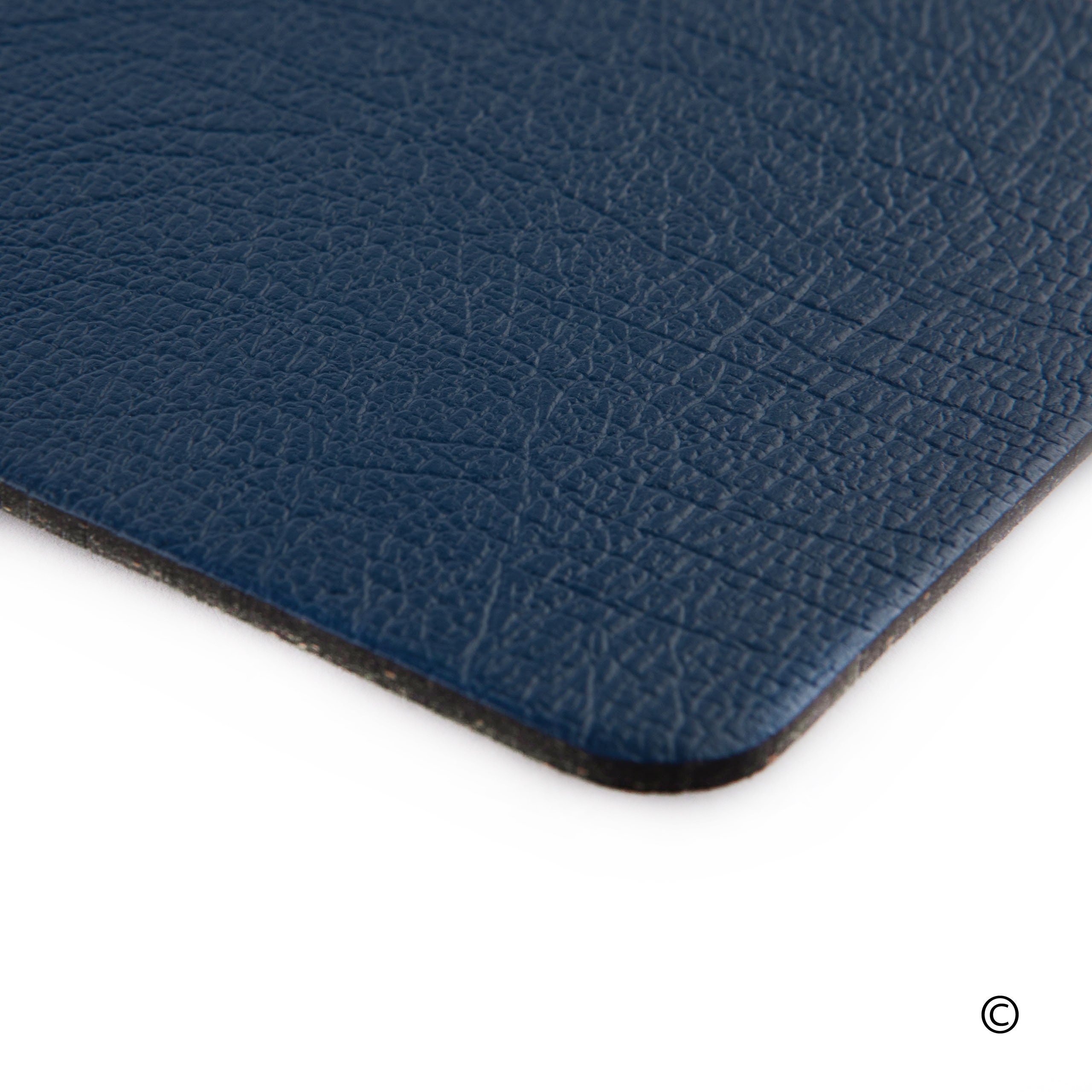 Large Leather Place mats Sets Of 6 Royal Blue table mats Etsy.de