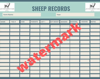 Schapenbeheer Records Grafiek