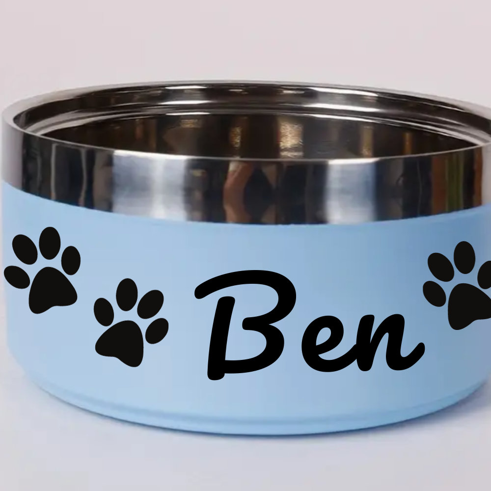 USA Themed Pet Bowl for Dogs and Cats
