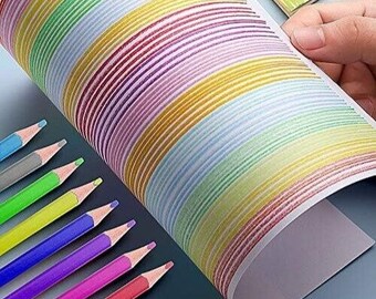 Brutfuner Colored Pencils, Brutfuner Squares, 112 Colored Pencils, Adult Coloring, Colored Pencil Case Included