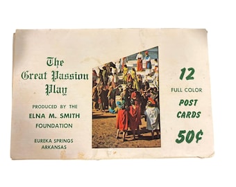 Vintage Post Cards, Post Card Lot, Lot of 11 Post Cards, Eureka Sprinks Arkansas