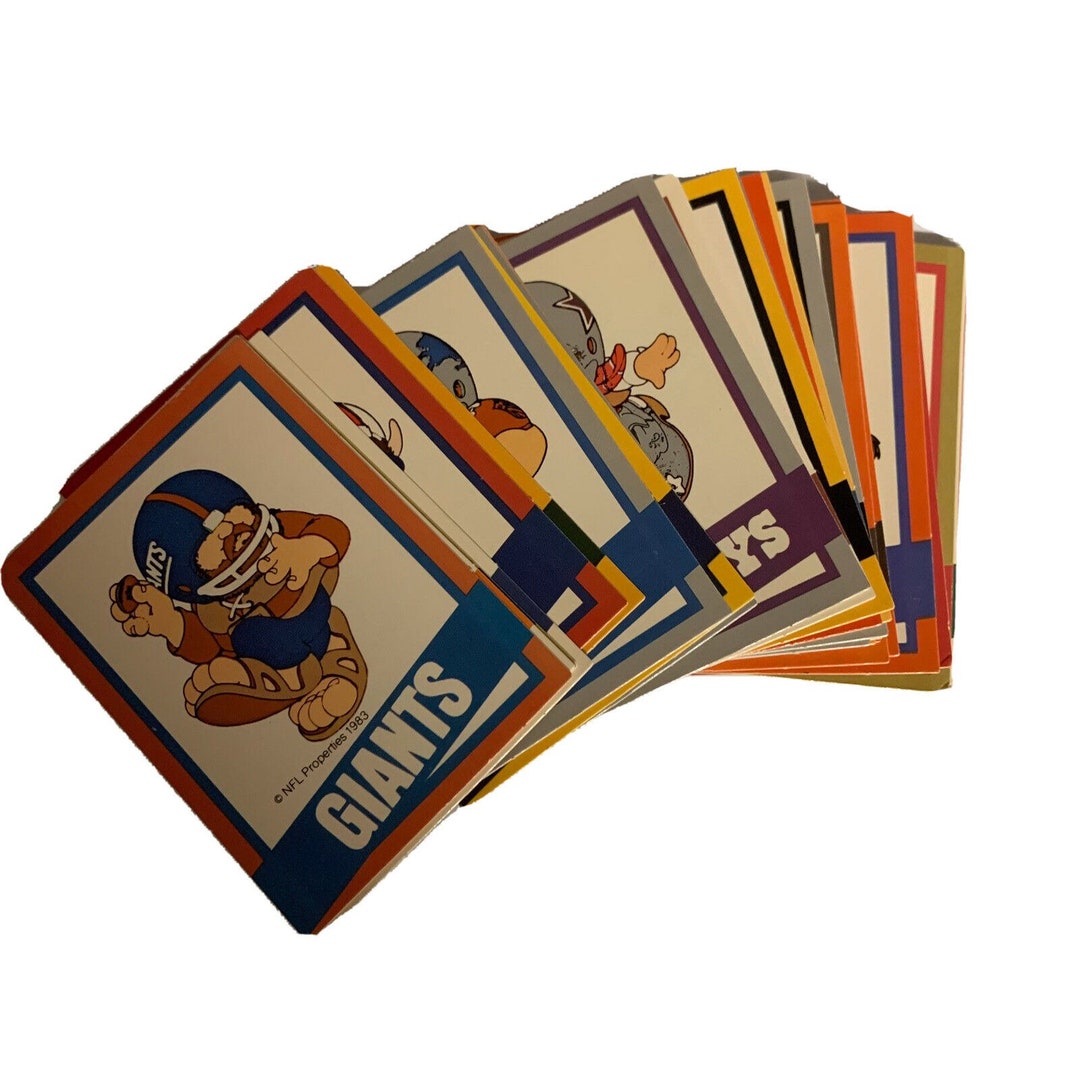 Vintage Football Cards 1989 Huddles Full Set Etsy