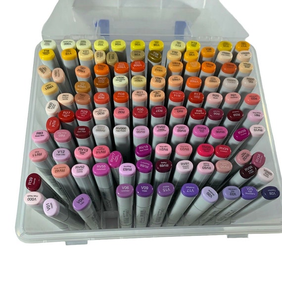 COPIC Sketch Marker Pen Color Series Brush Tip Chisel Nib Etsy