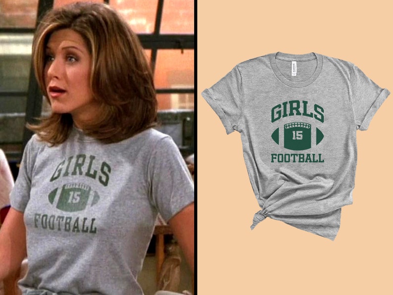 Rachel Green Girls Football T-Shirt Friends TV Show Shirt | Etsy