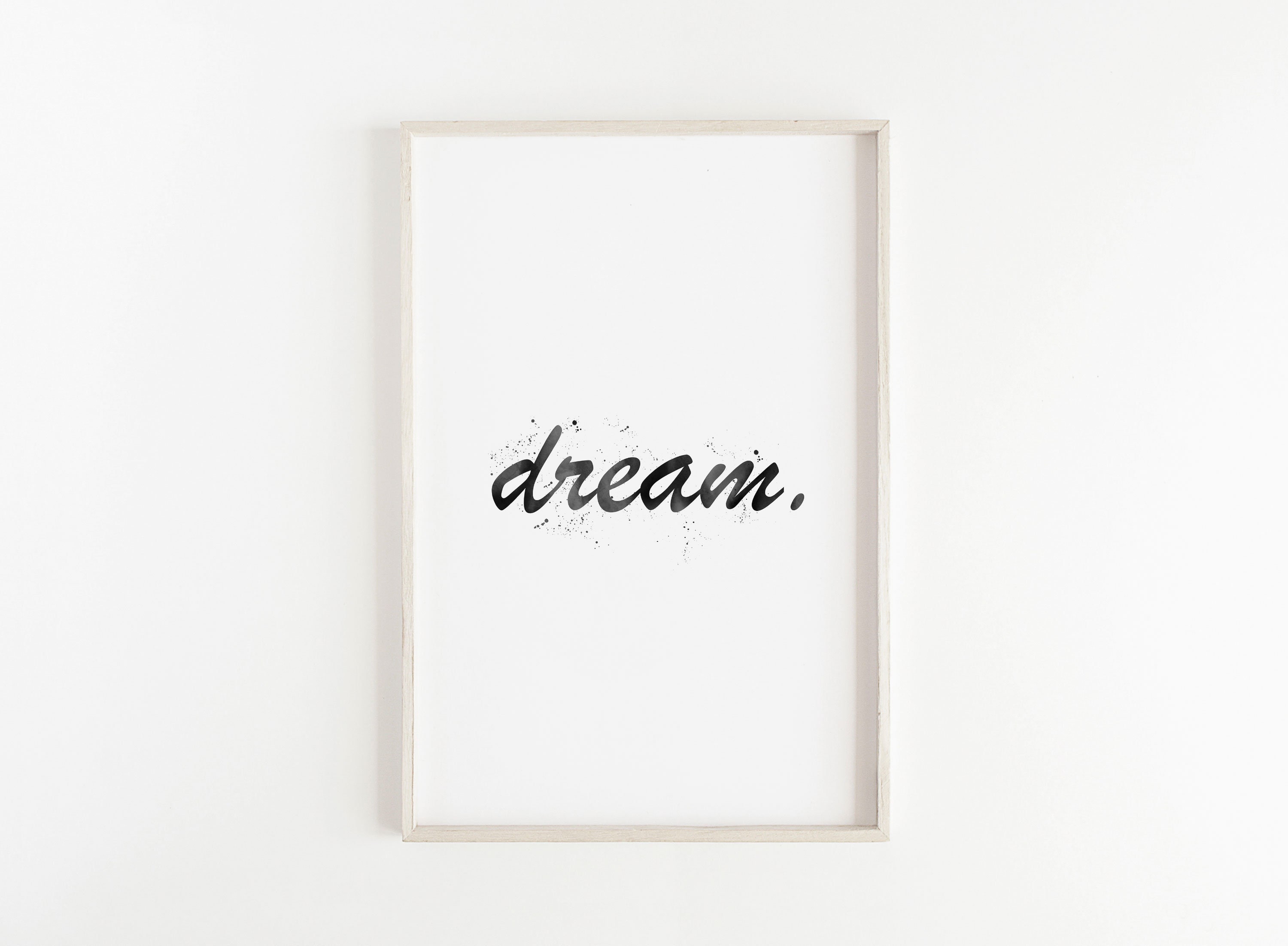 Black And White Quotes Print Typography Wall Art Quotes | Etsy