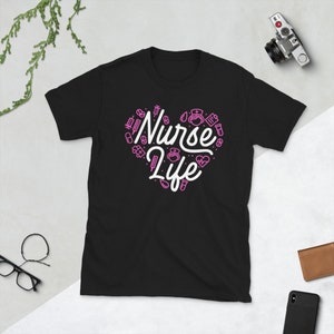 Krankenschwester Life Shirt, Krankenschwester Rettungskräfte, Krankenschwester Geschenk, Krankenschwester Geschenke, Krankenschwester Shirts für Männer, Krankenschwester Shirts für Frauen