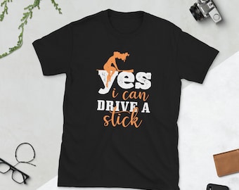 Yes,I Can Drive a Stick T-Shirt | Halloween Shirt,Halloween Shirt for Woman,Funny Halloween Shirt,Halloween Party