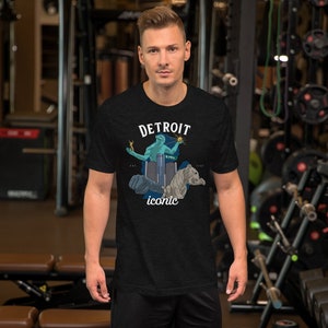Detroit Iconic Short-Sleeve Unisex T-Shirt