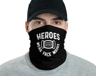 Heroes Wear Masques visage Masques visage - Cou Gaiter