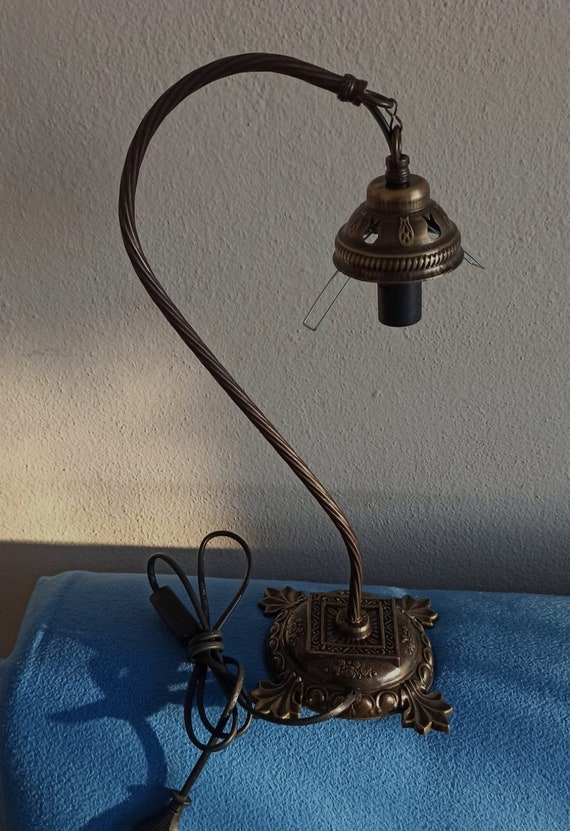 Swan Neck Lamp Base E14 Bulb Holder Etsy Ireland