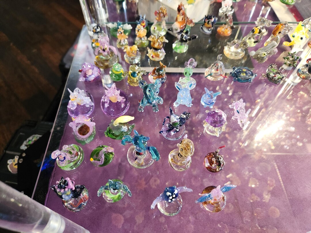 Glass Pokémon, Poison Type, Gen 2 - Etsy