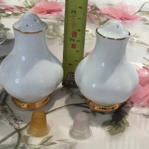 Beautifully Crafted Royal Albert “Val D’Or” Salt & Pepper Cruet Set. VGC