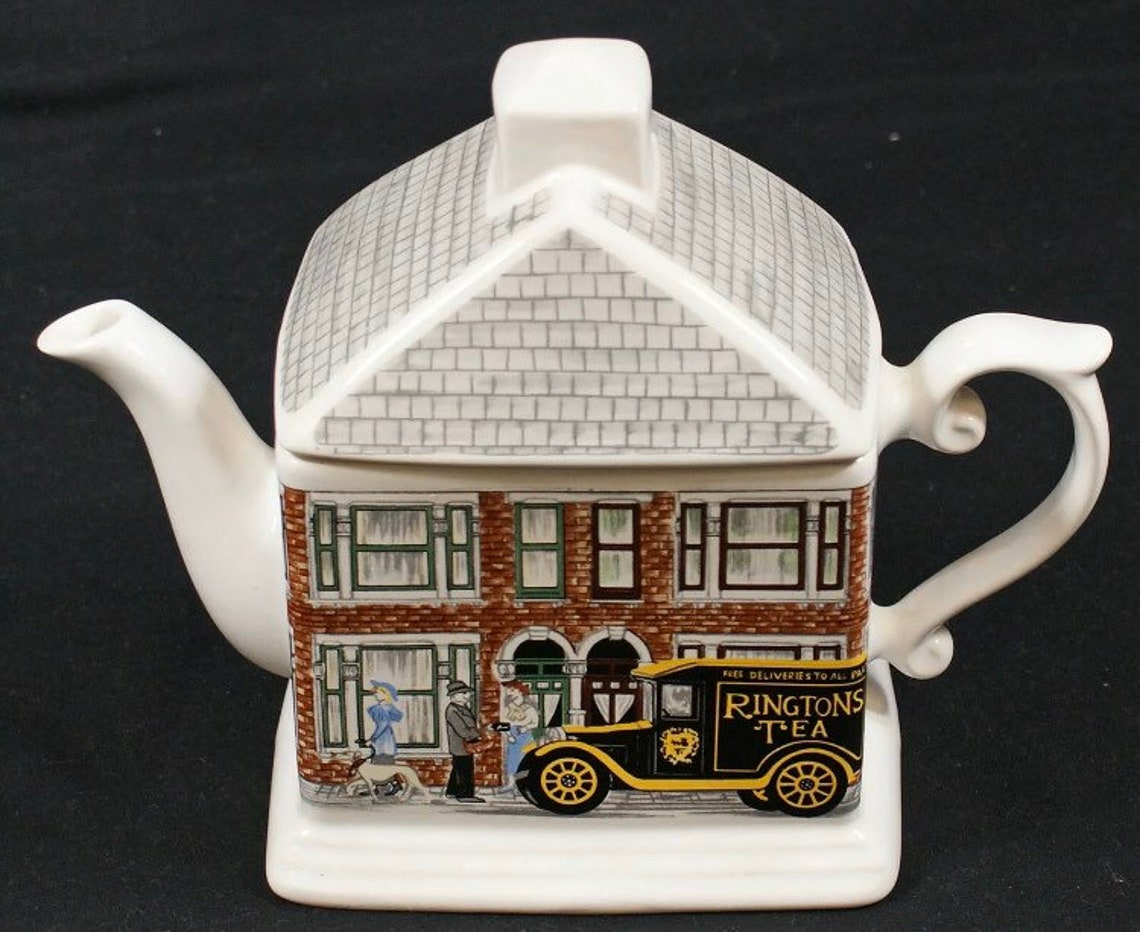 Outstanding Ringtons teapot 1950s House Vintage collectors Etsy