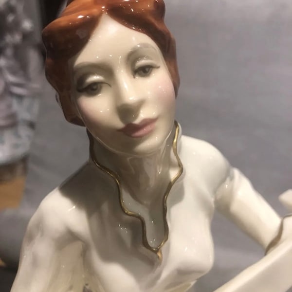 Complete with Original Box; A Perfect ‘Royal Doulton’ Figurine “Serenade” from ‘The Enchantment Collection’ HN 2753 By Eric Griffiths.