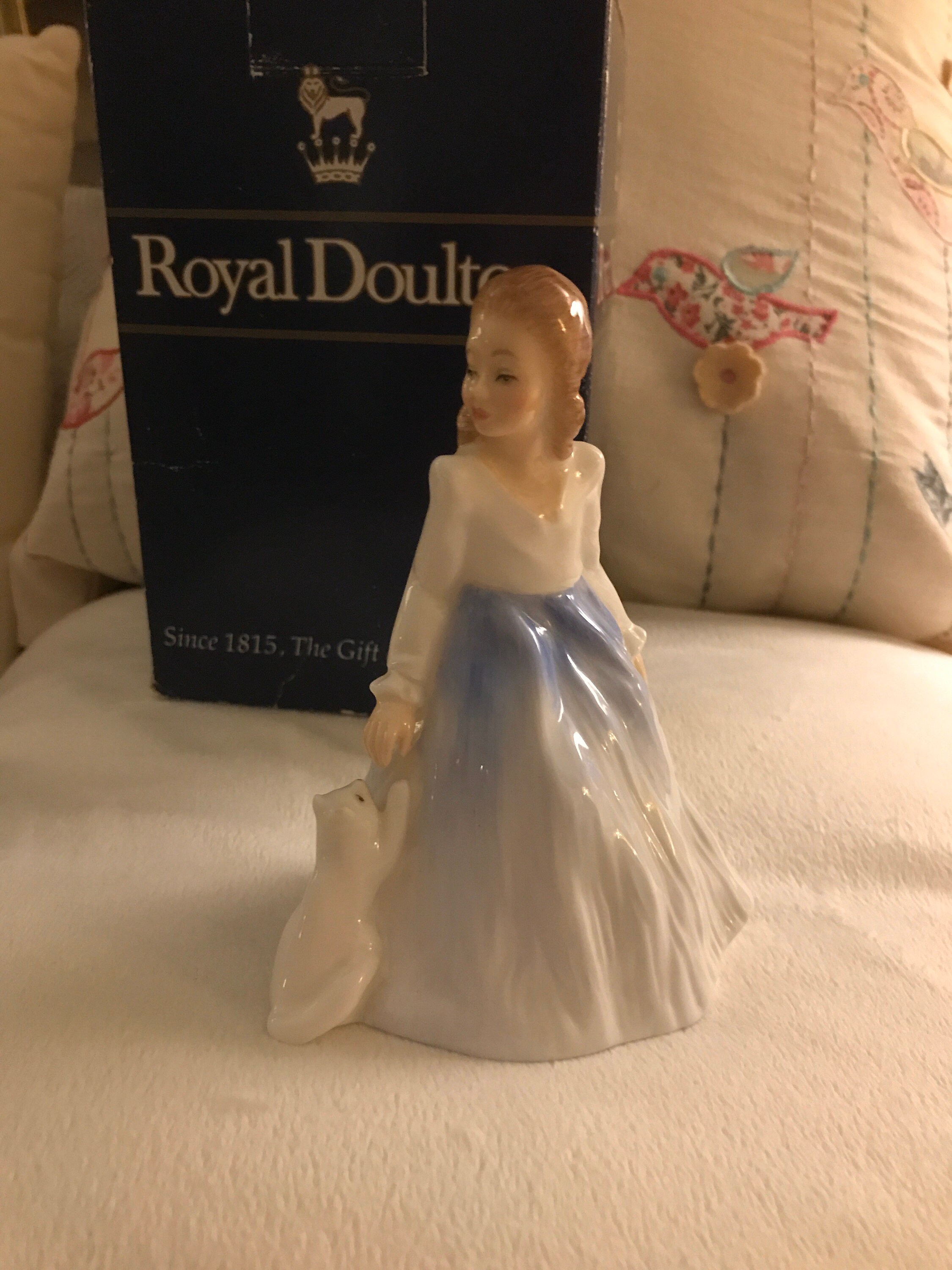 Vintage Boxed Royal Doulton Figurine 1984 Andrea HN 3058. Etsy