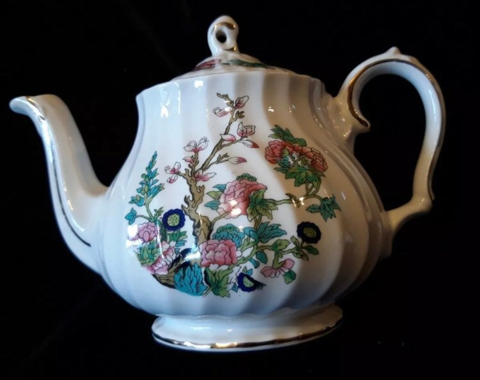 Handsome Small Vintage Sadler Indian Tree Dainty Teapot. Etsy