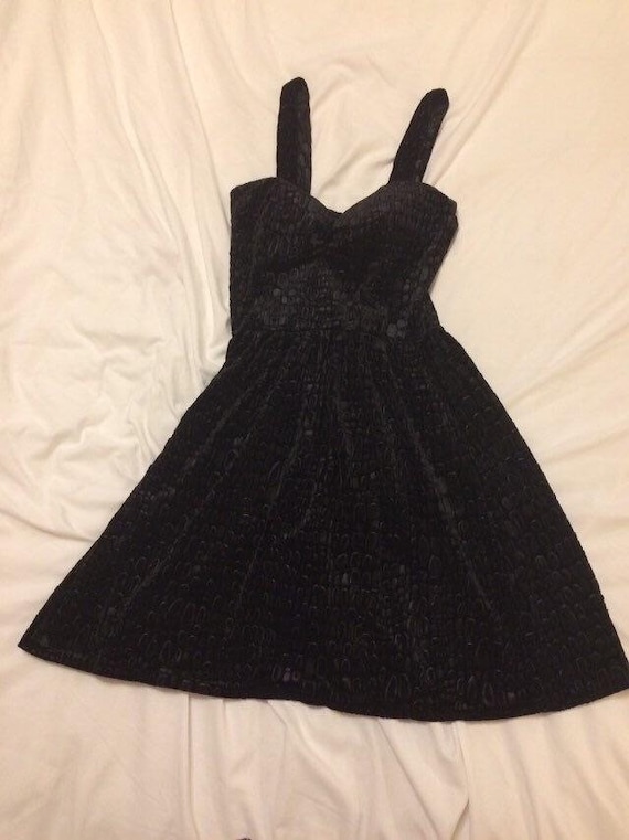 Blue Vanilla Stunning Black Dress Size UK Small. Etsy Canada