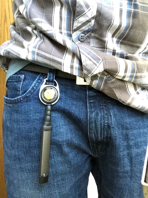Galaxy Cabochon Carabiner Vape Pen Marker Holder Retractable Leash Clip