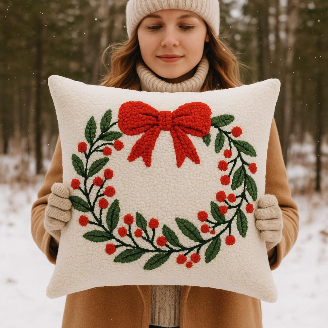 Christmas Punch Needle Printable Pattern for Beginners / Instant ...