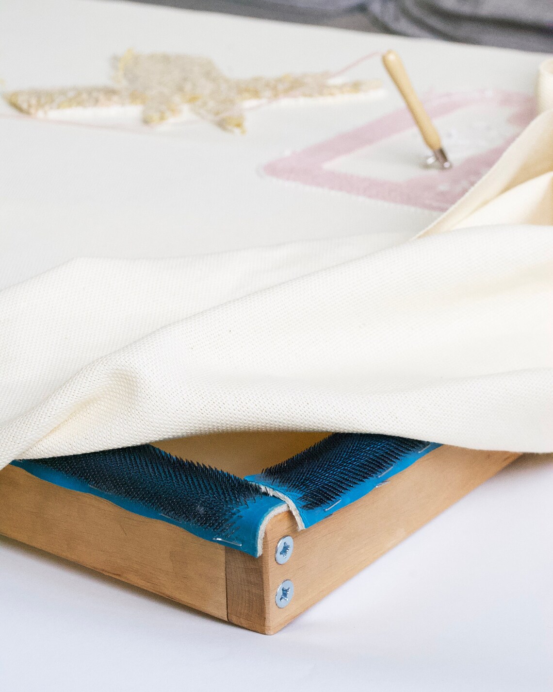 Gripper Strips Rug Hooking Rug Hooking Frame Punch Needle Etsy