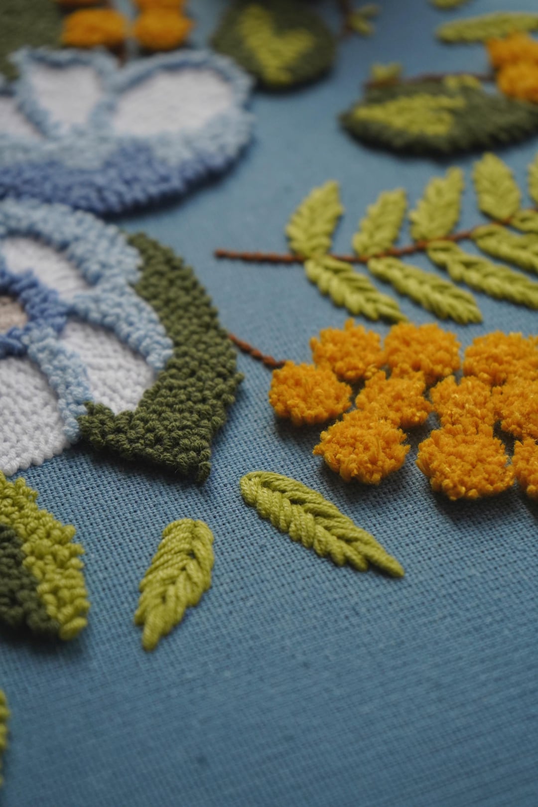 Punch Needle Fabric / 100% Cotton Cloth for Punch Needle / Embroidery ...