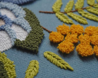 Punch Needle Fabric / 100% Cotton Cloth for punch needle / embroidery cloth similar as monks cloth