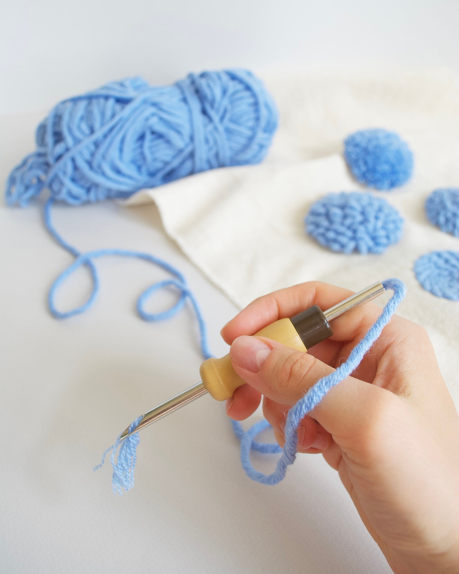 Lavor 5mm Adjustable Punch Needle for Chunky Yarn / Rug Etsy