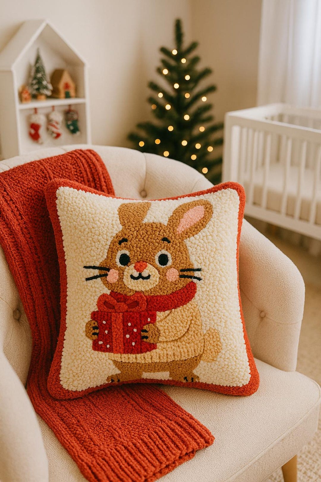 Christmas Punch Needle Printable Pattern for Beginners / Instant ...