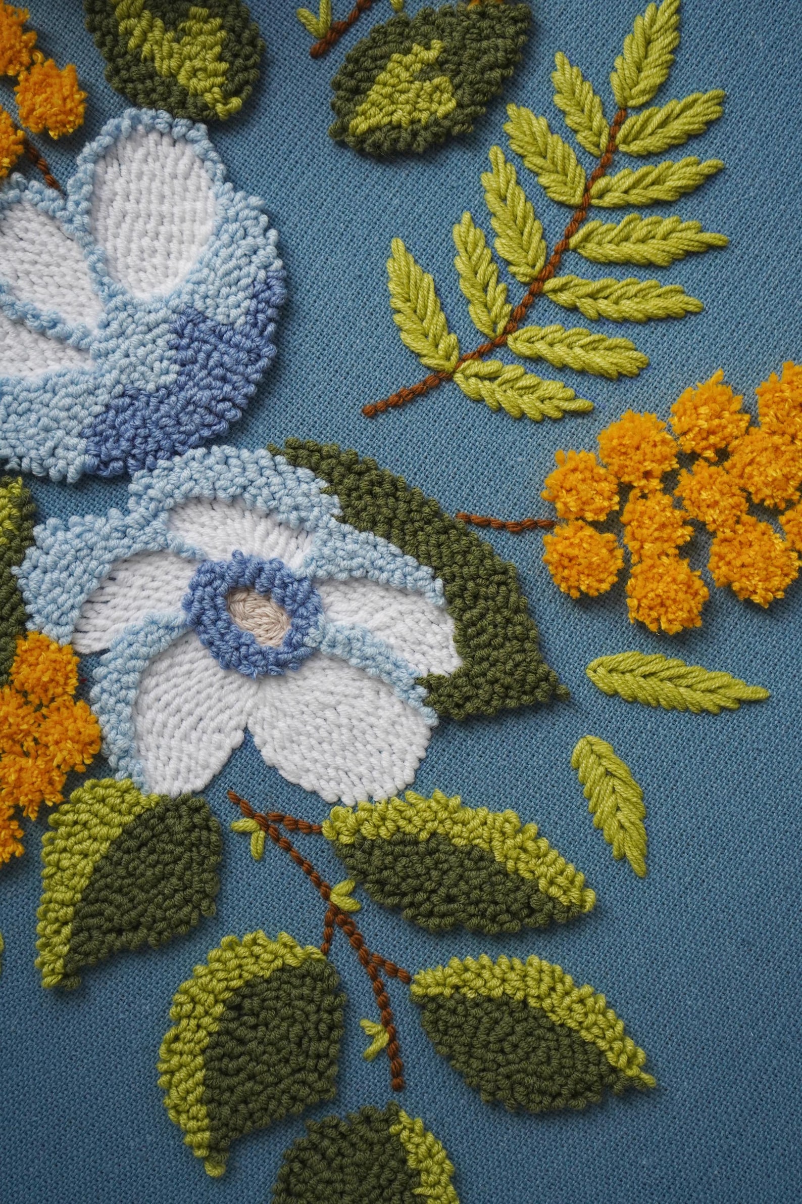 Punch Needle Fabric / 100% Cotton Cloth for Punch Needle / Embroidery ...