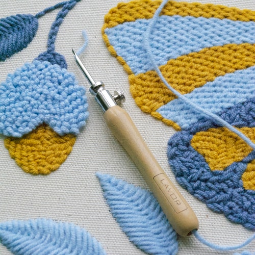 Lavor Embroidery Punch Needle Tool / Rug Hooking Punch Needle Etsy