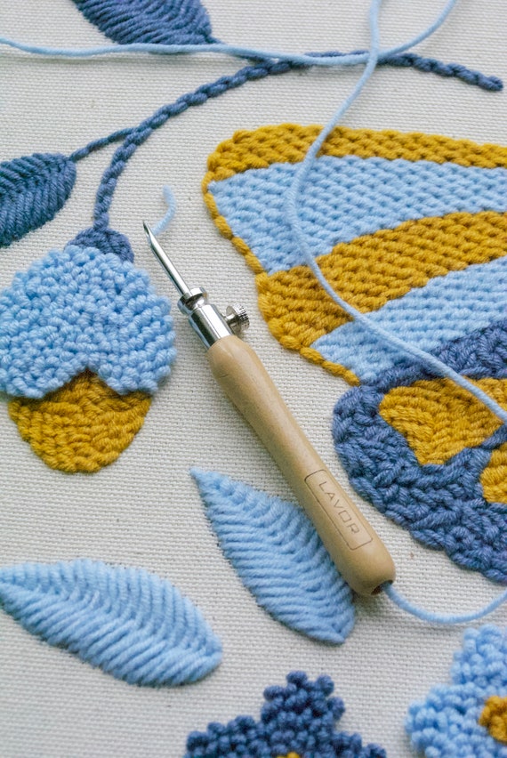 Miniature Punch Needle Embroidery Tool - Stitched Modern