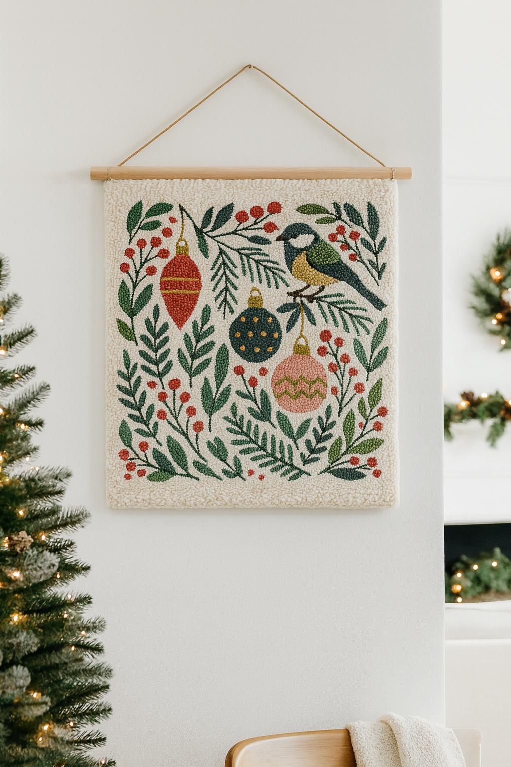 Christmas Punch Needle Printable Pattern for Beginners / Instant ...