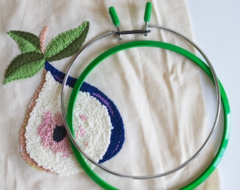 Embroidery hoop frame 8 inch / Punchneedle frame / Embroidery frame / cross stitch frame