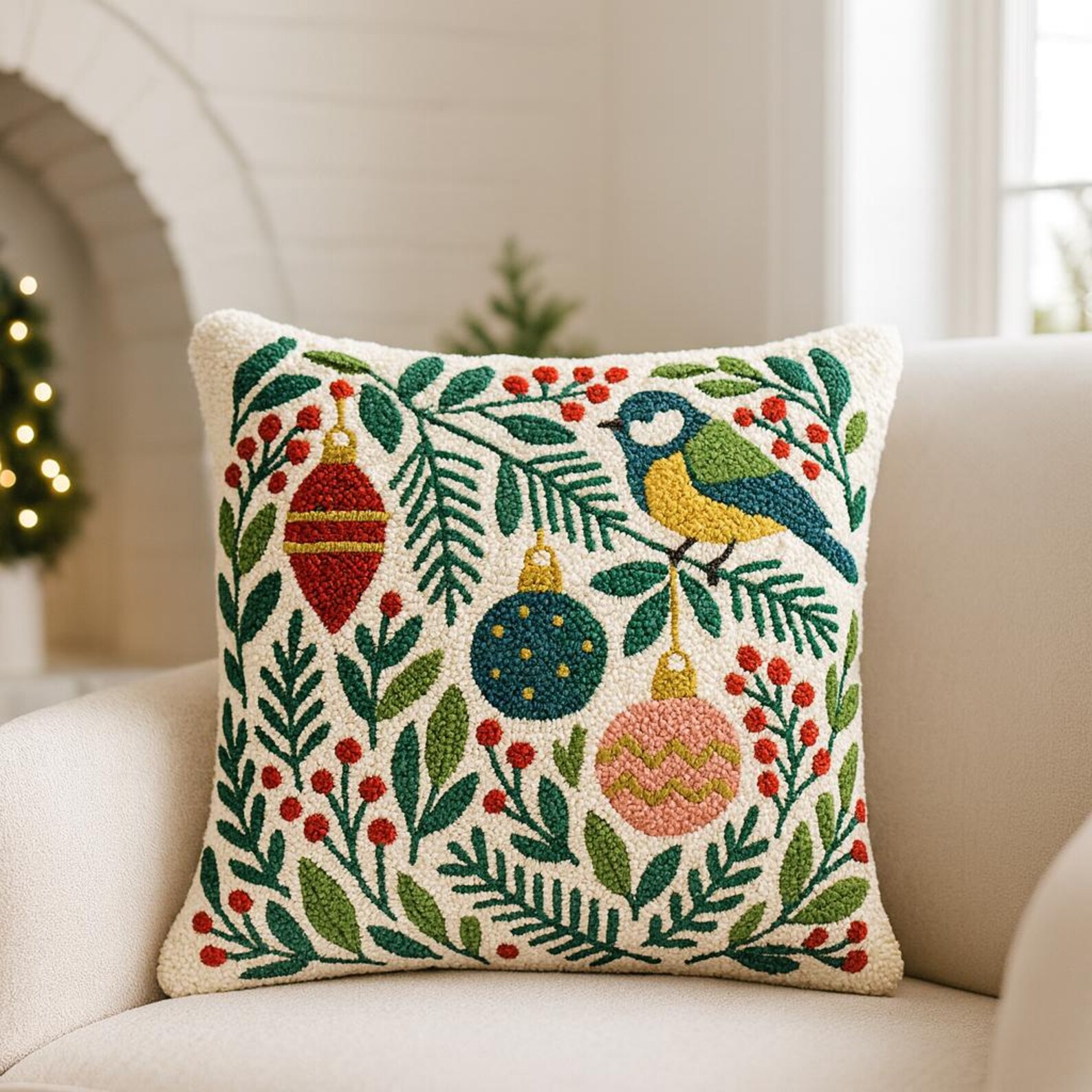 Christmas Punch Needle Printable Pattern for Beginners / Instant ...