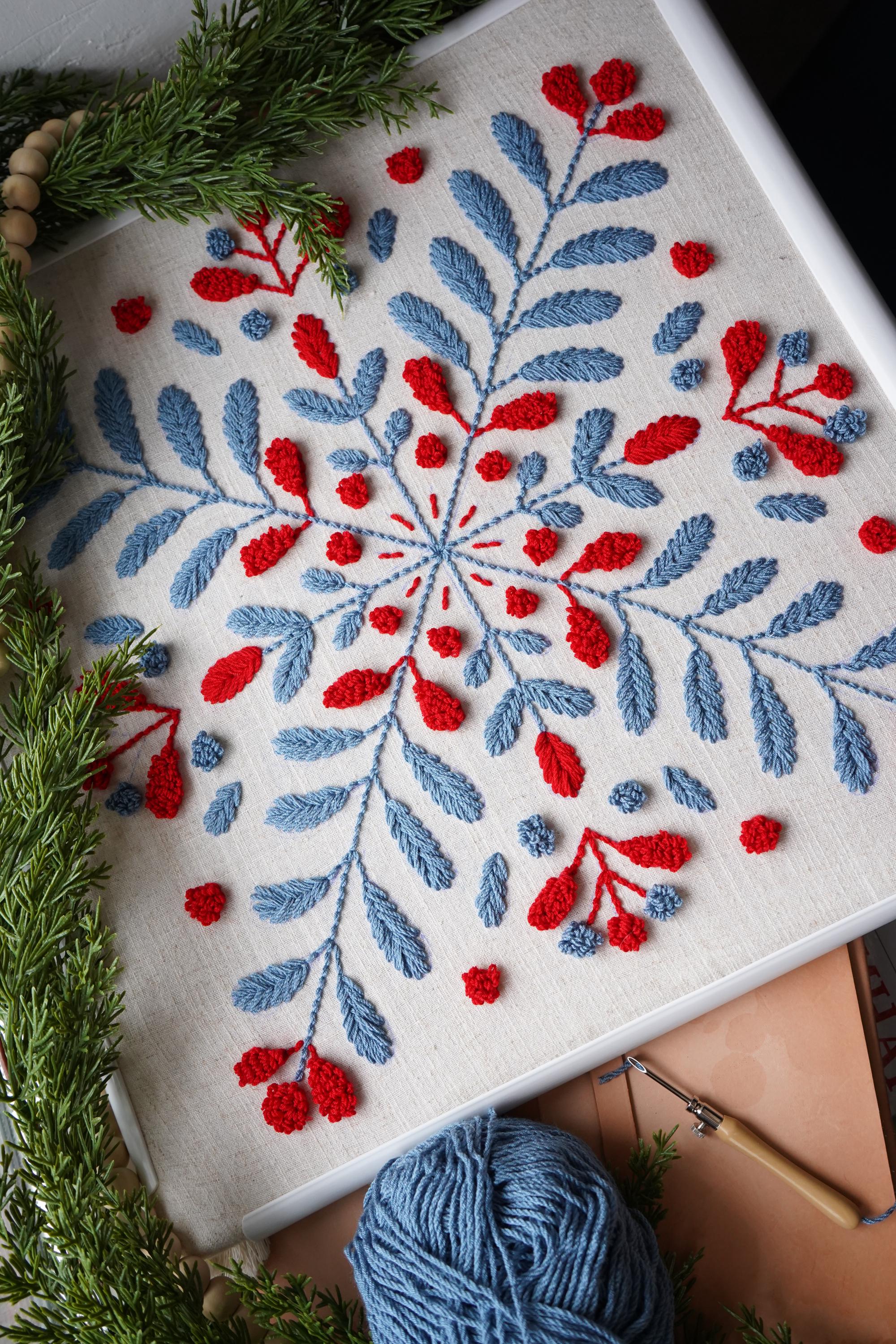 Christmas Punch Needle Printable Pattern for Beginners / Instant ...
