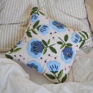 Wzór do druku igły dziurkacza kwiatowego dla początkujących / natychmiastowe pobranie / wzór igły dziurkacza w formacie PDF / szablon do rękodzieła artystycznego / jak złożyć