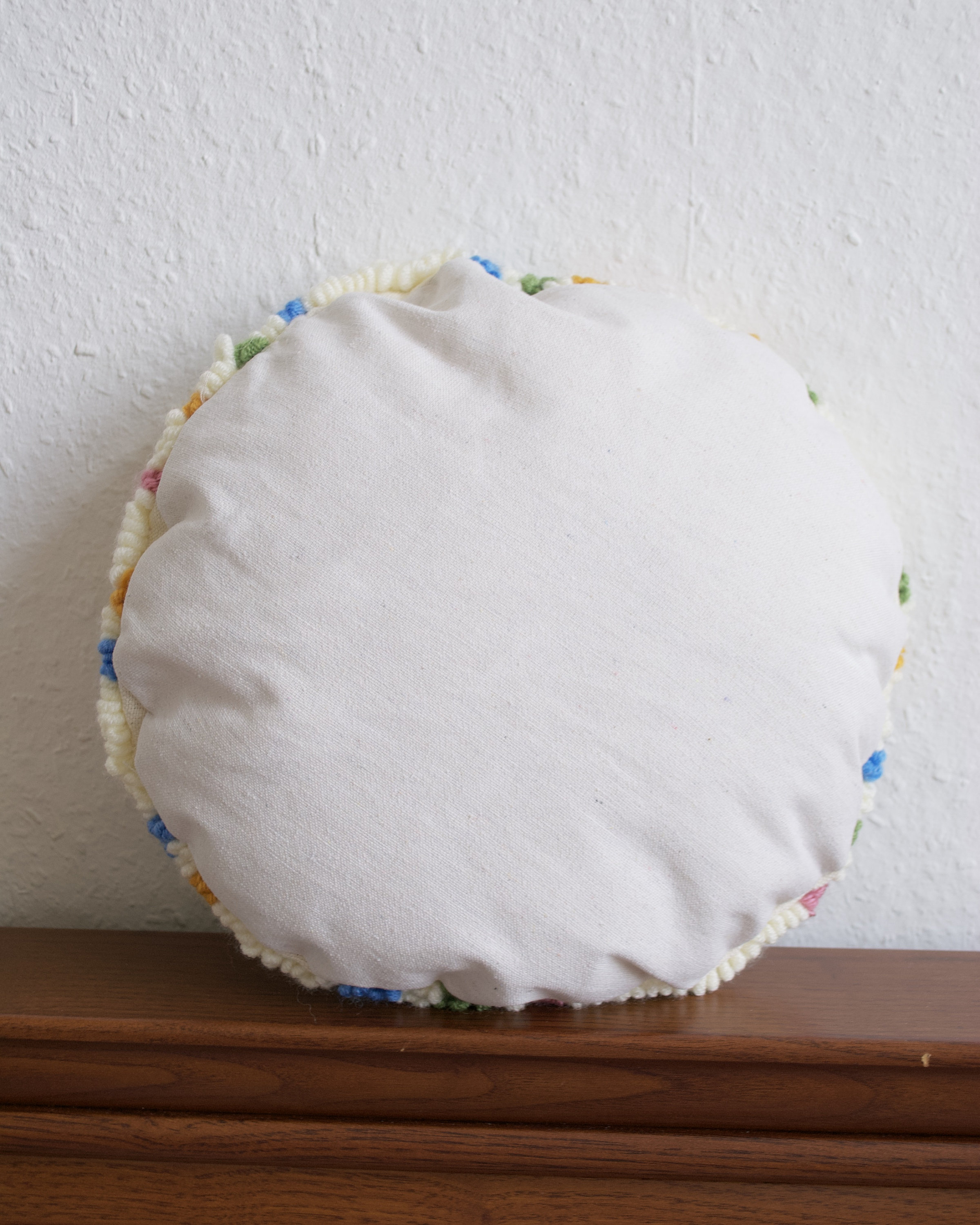 Punch Needle Rainbow Pillow / Embroidery Pillow / Throw Pillow Etsy