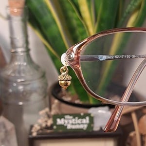 Whimsical Gold Glasses Amazon.com: Glitter and Gold Hands Glasses - Fun Novelty  main image 3