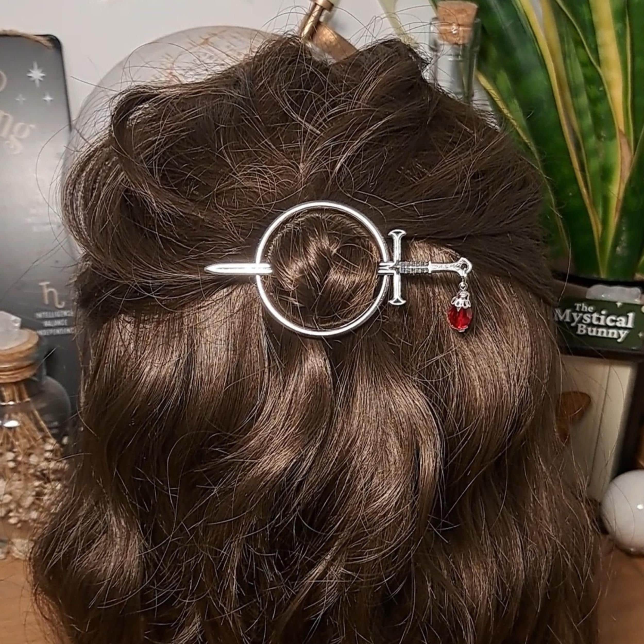 Pince à Cheveux Flexi Clip Lilla Rose - Modèle Arwen - Taille Small - Neuf Sans Boîte