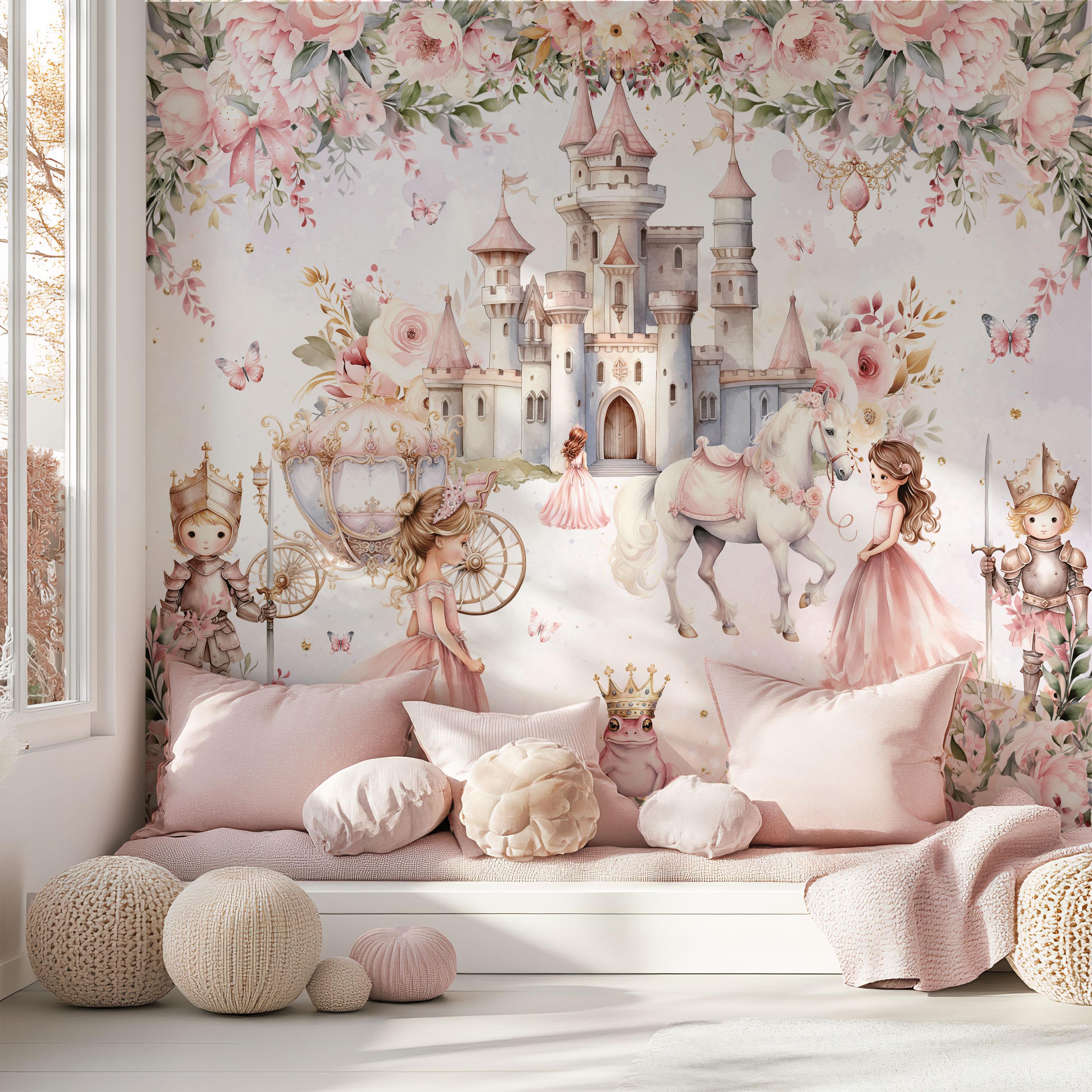 Bordi Adesivi Per Pareti Magic Princess - 5m X 15.5cm Per Cameretta Bambini - Foto 12