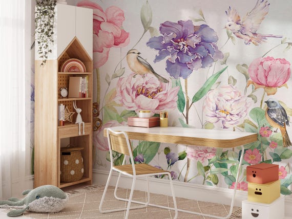 Artgeist Wall Mural Flowers Roses 138x101 In - XXL Non-Woven Wallpaper Fleece Wall Decor Photo Print Picture Image Design Home Nature BB-0471-aa